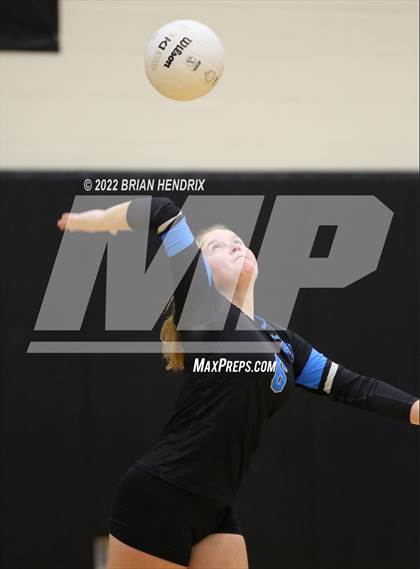 Thumbnail 3 in Foard @ Oak Grove (NCHSAA 3A Volleyball Championship 2nd Round) photogallery.