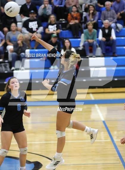 Thumbnail 2 in Foard @ Oak Grove (NCHSAA 3A Volleyball Championship 2nd Round) photogallery.