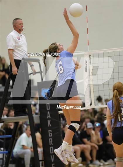 Thumbnail 2 in Foard @ Oak Grove (NCHSAA 3A Volleyball Championship 2nd Round) photogallery.