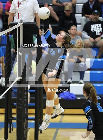 Thumbnail 3 in Foard @ Oak Grove (NCHSAA 3A Volleyball Championship 2nd Round) photogallery.