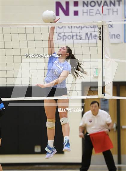 Thumbnail 3 in Foard @ Oak Grove (NCHSAA 3A Volleyball Championship 2nd Round) photogallery.