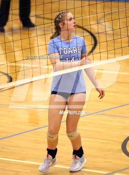 Thumbnail 3 in Foard @ Oak Grove (NCHSAA 3A Volleyball Championship 2nd Round) photogallery.