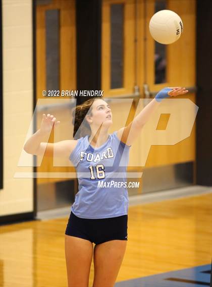 Thumbnail 2 in Foard @ Oak Grove (NCHSAA 3A Volleyball Championship 2nd Round) photogallery.
