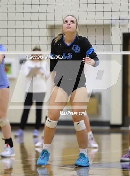 Thumbnail 1 in Foard @ Oak Grove (NCHSAA 3A Volleyball Championship 2nd Round) photogallery.