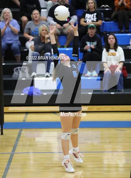 Thumbnail 1 in Foard @ Oak Grove (NCHSAA 3A Volleyball Championship 2nd Round) photogallery.