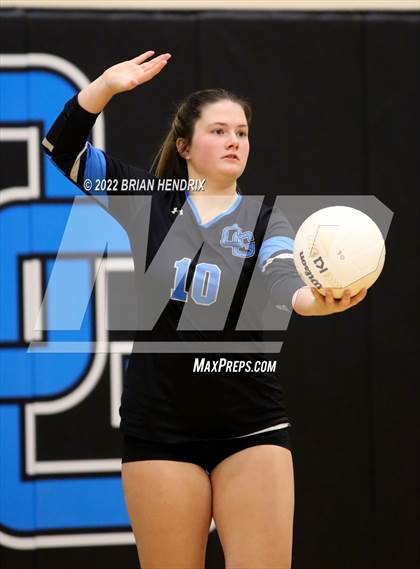 Thumbnail 2 in Foard @ Oak Grove (NCHSAA 3A Volleyball Championship 2nd Round) photogallery.