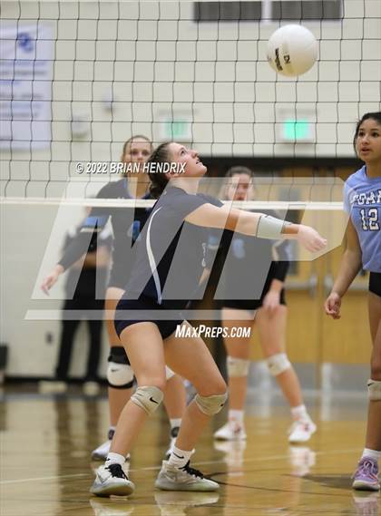 Thumbnail 2 in Foard @ Oak Grove (NCHSAA 3A Volleyball Championship 2nd Round) photogallery.