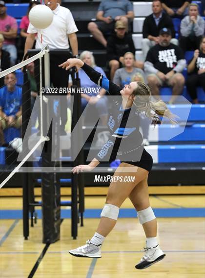 Thumbnail 2 in Foard @ Oak Grove (NCHSAA 3A Volleyball Championship 2nd Round) photogallery.