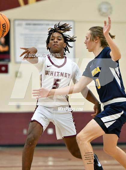 Thumbnail 1 in Western Sierra Collegiate Academy vs. Whitney (NorCal Tip-Off) photogallery.