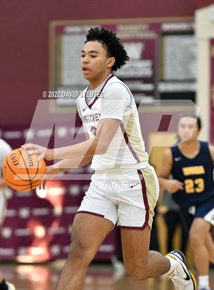 Thumbnail 3 in Western Sierra Collegiate Academy vs. Whitney (NorCal Tip-Off) photogallery.