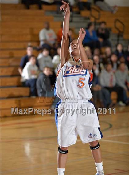 Thumbnail 2 in Rincon Valley Christian vs. St. Joseph Notre Dame (CIF NCS D5 Final) photogallery.