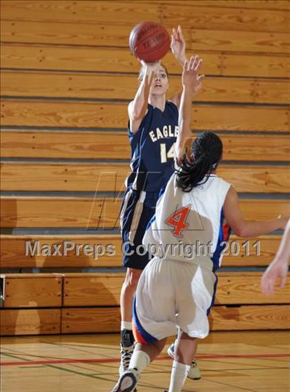 Thumbnail 1 in Rincon Valley Christian vs. St. Joseph Notre Dame (CIF NCS D5 Final) photogallery.