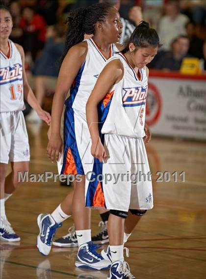Thumbnail 3 in Rincon Valley Christian vs. St. Joseph Notre Dame (CIF NCS D5 Final) photogallery.