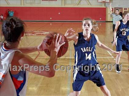 Thumbnail 2 in Rincon Valley Christian vs. St. Joseph Notre Dame (CIF NCS D5 Final) photogallery.