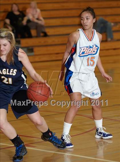 Thumbnail 3 in Rincon Valley Christian vs. St. Joseph Notre Dame (CIF NCS D5 Final) photogallery.