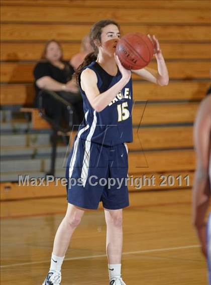 Thumbnail 2 in Rincon Valley Christian vs. St. Joseph Notre Dame (CIF NCS D5 Final) photogallery.