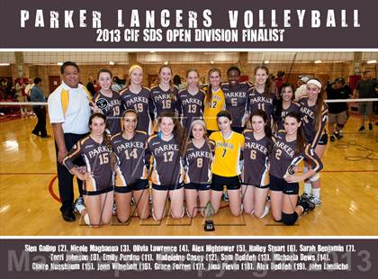 Thumbnail 2 in Parker Vs Torrey Pines (CIF SDS Open Division Final) photogallery.