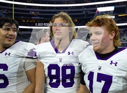 Thumbnail 2 in Chapel Hill vs. Anna (UIL 4A D1 Football Final Medal Ceremony) photogallery.