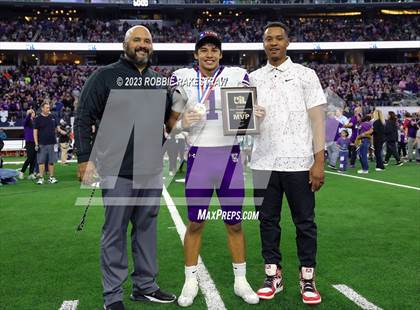 Thumbnail 2 in Chapel Hill vs. Anna (UIL 4A D1 Football Final Medal Ceremony) photogallery.