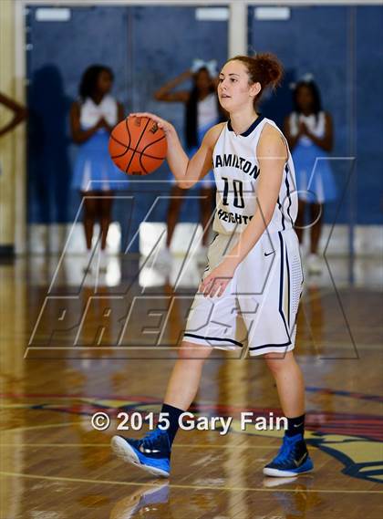 Thumbnail 3 in Hamilton Heights Christian Academy vs Brainerd photogallery.