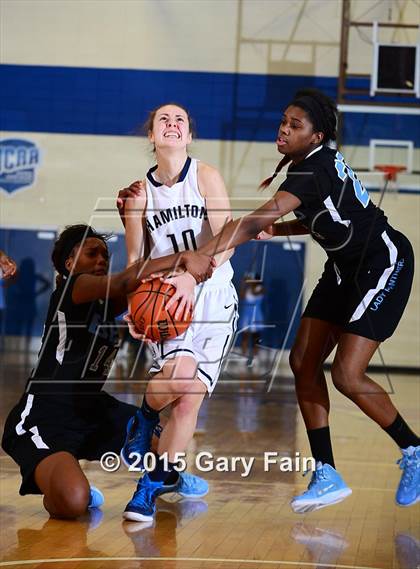 Thumbnail 2 in Hamilton Heights Christian Academy vs Brainerd photogallery.