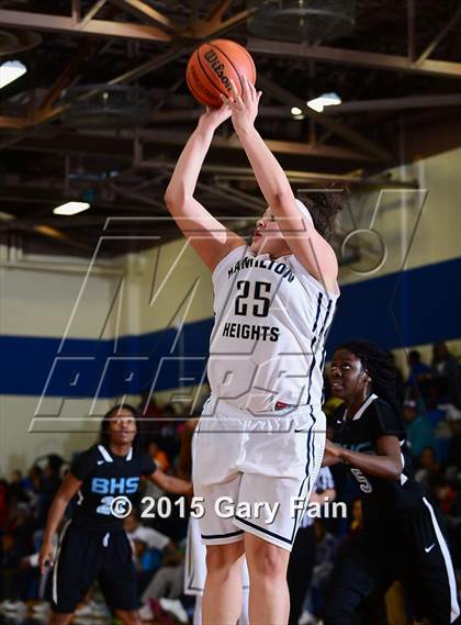 Thumbnail 1 in Hamilton Heights Christian Academy vs Brainerd photogallery.