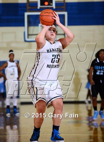 Thumbnail 2 in Hamilton Heights Christian Academy vs Brainerd photogallery.