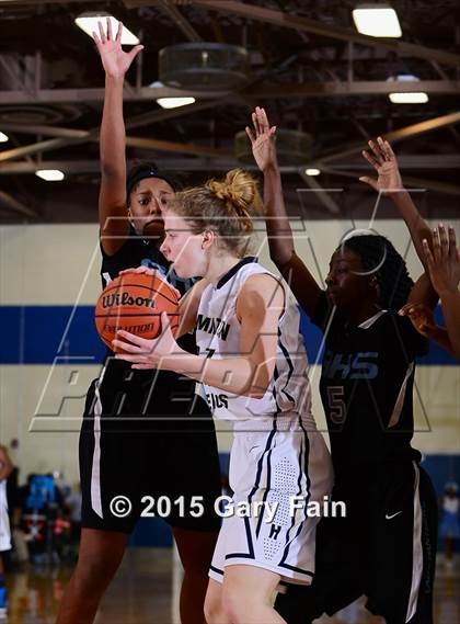 Thumbnail 2 in Hamilton Heights Christian Academy vs Brainerd photogallery.