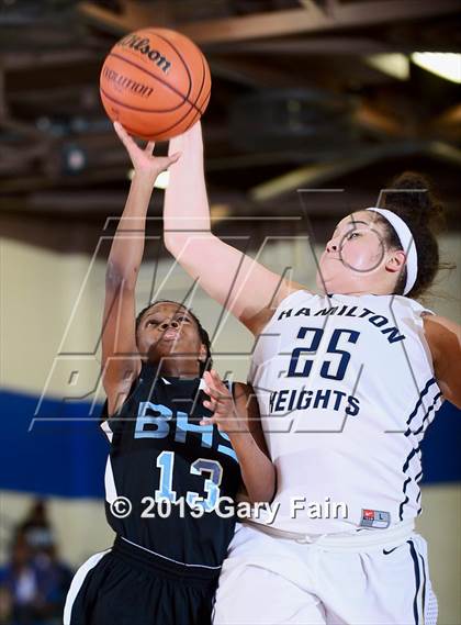 Thumbnail 2 in Hamilton Heights Christian Academy vs Brainerd photogallery.
