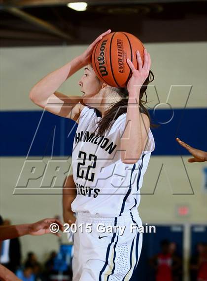 Thumbnail 2 in Hamilton Heights Christian Academy vs Brainerd photogallery.