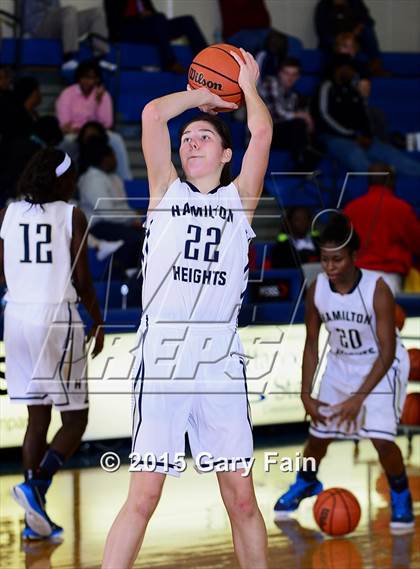 Thumbnail 2 in Hamilton Heights Christian Academy vs Brainerd photogallery.
