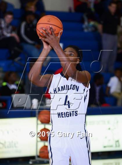 Thumbnail 3 in Hamilton Heights Christian Academy vs Brainerd photogallery.