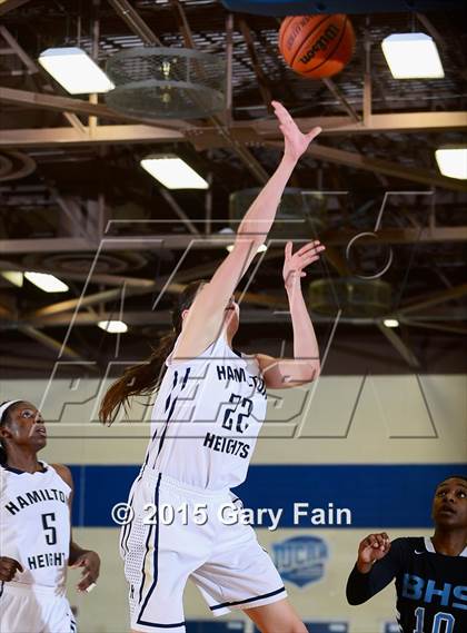 Thumbnail 3 in Hamilton Heights Christian Academy vs Brainerd photogallery.