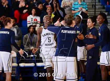 Thumbnail 3 in Hamilton Heights Christian Academy vs Brainerd photogallery.