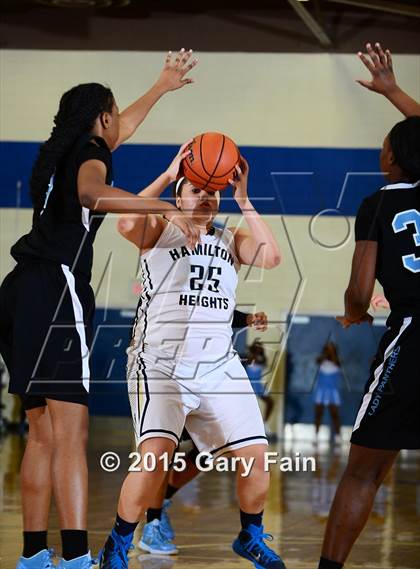 Thumbnail 3 in Hamilton Heights Christian Academy vs Brainerd photogallery.