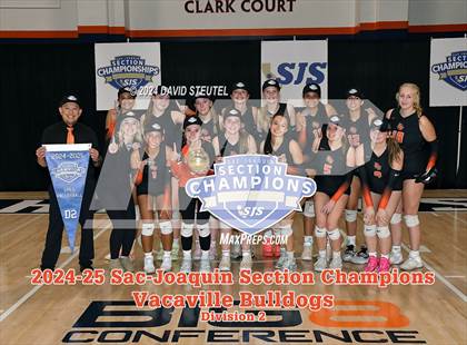 Thumbnail 2 in Vacaville vs. Christian Brothers (CIF SJS D2 Final) photogallery.
