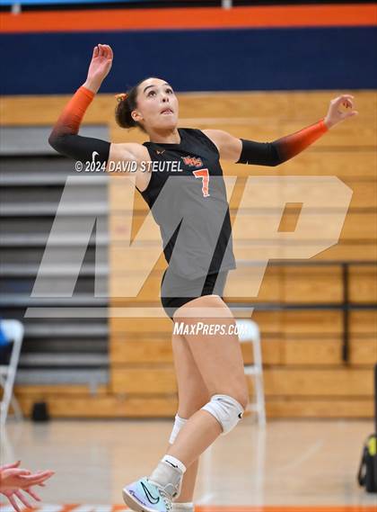 Thumbnail 3 in Vacaville vs. Christian Brothers (CIF SJS D2 Final) photogallery.