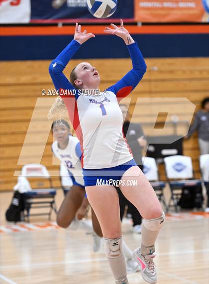 Thumbnail 2 in Vacaville vs. Christian Brothers (CIF SJS D2 Final) photogallery.