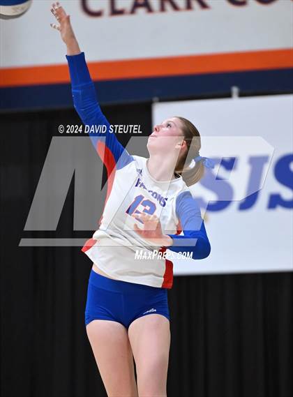 Thumbnail 3 in Vacaville vs. Christian Brothers (CIF SJS D2 Final) photogallery.