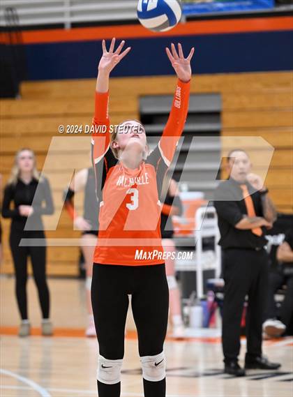 Thumbnail 2 in Vacaville vs. Christian Brothers (CIF SJS D2 Final) photogallery.