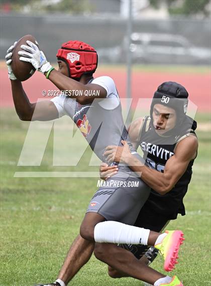 Thumbnail 3 in Servite vs. Mission Viejo (Battle At The Beach) photogallery.