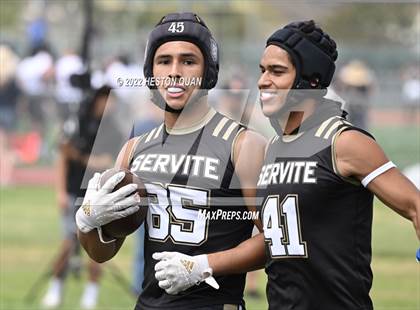 Thumbnail 3 in Servite vs. Mission Viejo (Battle At The Beach) photogallery.