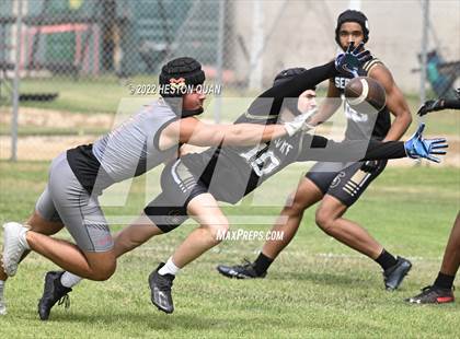 Thumbnail 2 in Servite vs. Mission Viejo (Battle At The Beach) photogallery.