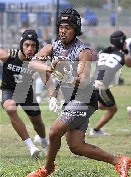 Thumbnail 3 in Servite vs. Mission Viejo (Battle At The Beach) photogallery.