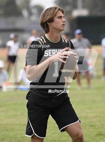 Thumbnail 1 in Servite vs. Mission Viejo (Battle At The Beach) photogallery.