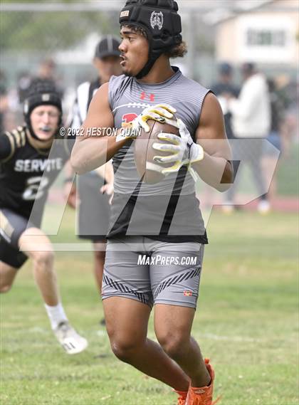 Thumbnail 1 in Servite vs. Mission Viejo (Battle At The Beach) photogallery.