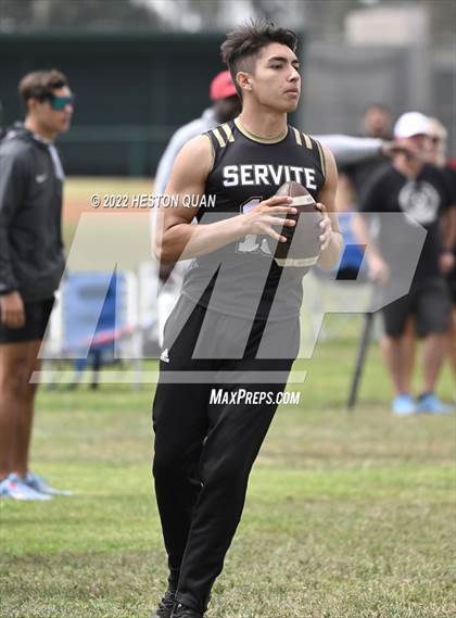 Thumbnail 3 in Servite vs. Mission Viejo (Battle At The Beach) photogallery.