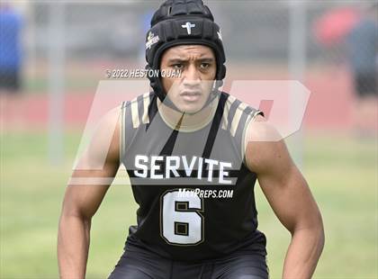 Thumbnail 3 in Servite vs. Mission Viejo (Battle At The Beach) photogallery.