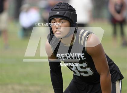 Thumbnail 2 in Servite vs. Mission Viejo (Battle At The Beach) photogallery.