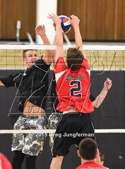 Thumbnail 2 in Drake vs. Redwood (MCAL Playoff) photogallery.